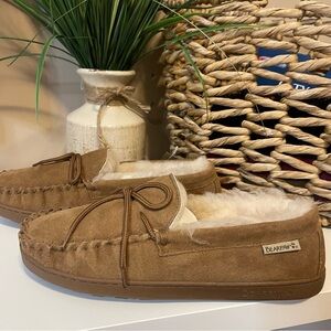 BearPaw Brown Men's Loafers with Soft Lining